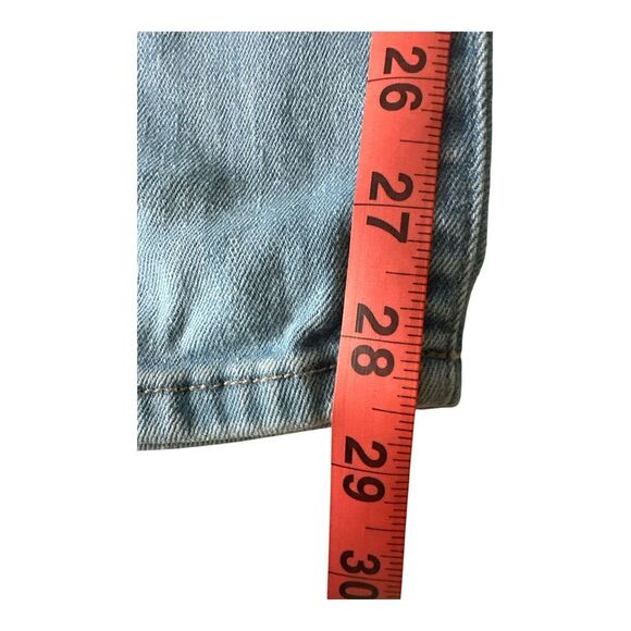 Forever 21 Premium Denim Skinny Jeans Women’s 26 Blue Distressed Ripped Pants - Picture 10 of 16